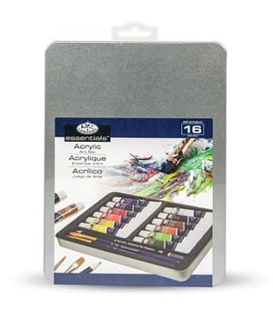 Acrylic Paint |   Acrylic Paint Art Kit With Tin 8 1/2”x6” Acrylic Paint Acrylic Paint