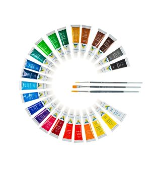 Acrylic Paint |   Economy 12ml Acrylic Paint Set 24pc Acrylic Paint Acrylic Paint