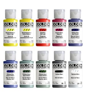 Acrylic Paint |   Paint 30ml Fluid Mixing Set Acrylic Paint 10ct Acrylic Paint Acrylic Paint