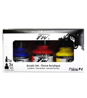 Acrylic Paint |   Starter 3 Color Ink 1oz Art Supplies & Painting Acrylic Paint