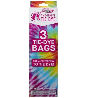 Fabric Paint |   Two Minute Tie Dye Technique Bag 3pk Art Supplies & Painting Fabric Paint