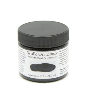 Fabric Paint |   Walk on Black Bottom Coat & Restorer Art Supplies & Painting Fabric Paint