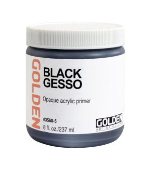 Gessos & Primer Paint |   Black Gesso 8oz Art Supplies & Painting Gessos & Primer Paint