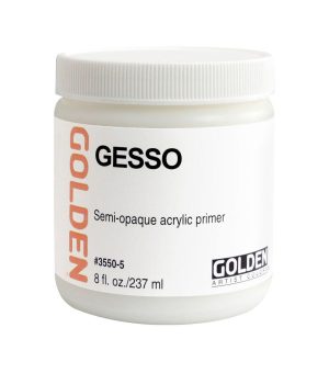 Gessos & Primer Paint |   Gesso 8oz Art Supplies & Painting Gessos & Primer Paint