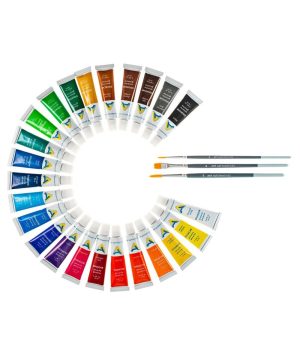 Gouache Paint |   Economy 12ml Gouache Paint Set 24pc Art Supplies & Painting Gouache Paint