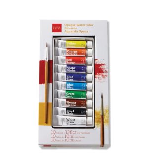 Gouache Paint |   French School Gouache Set 10x10ml Art Supplies & Painting Gouache Paint