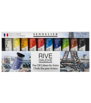 Gouache Paint |   Rive Gauche Oil 21ml Paint Set 10pc Art Supplies & Painting Gouache Paint