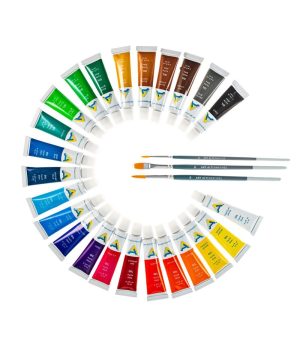 Oil Paint |   Economy 12ml Oil Paint Set 24pc Art Supplies & Painting Oil Paint