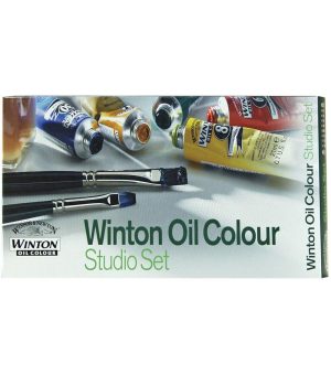 Oil Paint |   Winton Oil Paint Studio Set Art Supplies & Painting Oil Paint