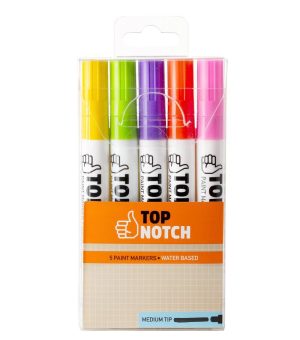 Paint Markers |   5ct Spring Medium Tip Water Based Paint Markers Art Supplies & Painting Paint Markers