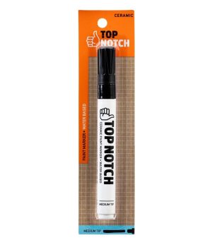 Paint Markers |   Black Medium Tip Water Based Ceramic Paint Marker Art Supplies & Painting Paint Markers