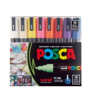 Paint Markers |   Coloring 16 pk Medium Paint Markers Art Supplies & Painting Paint Markers