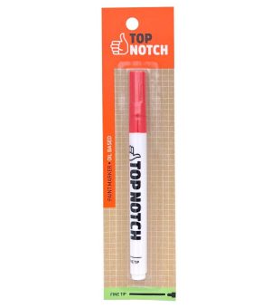 Paint Markers |   Red Fine Tip Oil Based Paint Marker Art Supplies & Painting Paint Markers