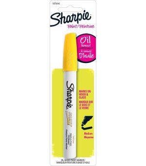 Paint Markers |   Yellow Medium Tip Paint Marker Art Supplies & Painting Paint Markers