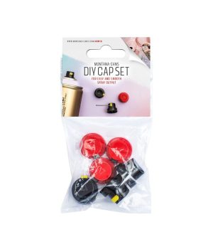 Spray Paint |   Flatjet Cap Wide Red Black Art Supplies & Painting Spray Paint