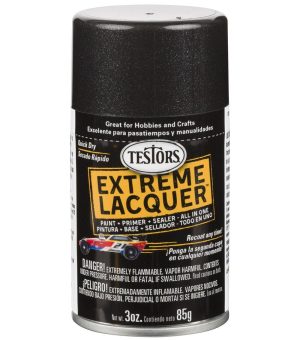 Spray Paint |   Rust-Oleum 3oz Extreme Lacquer One Coat Gloss Spray Paint Art Supplies & Painting Blazing Black/Clear/De Ja Blue/Diamond/Fiery Orange/Purple-Licious/Revving Red/Tropical Turquoise