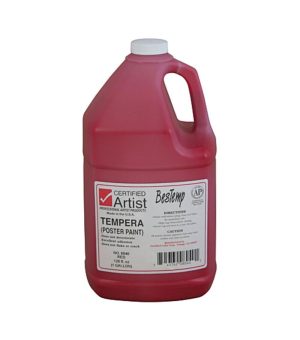 Tempera Paint |   Tempera Paint Gallon Bottle Regular Colors Red Art Supplies & Painting Tempera Paint