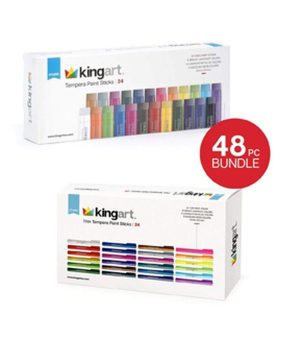 Tempera Paint |   Tempera Paint Stick Bundle 48 PC Art Supplies & Painting Tempera Paint