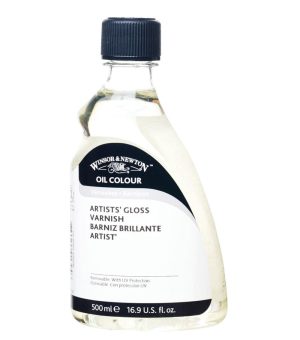 Varnish & Paint Thinners |   Artists’ Gloss Varnish 500ml Art Supplies & Painting Varnish & Paint Thinners