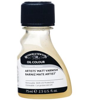 Varnish & Paint Thinners |   Artists’ Matt Varnish 75ml Art Supplies & Painting Varnish & Paint Thinners