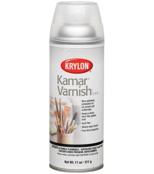 Varnish & Paint Thinners |   Kamar Varnish Aerosol Spray 11oz Art Supplies & Painting Varnish & Paint Thinners