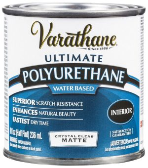 Varnish & Paint Thinners |   Ultimate Polyurethane Clear Matte 8oz Art Supplies & Painting Varnish & Paint Thinners