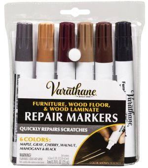 Varnish & Paint Thinners |   Varathane Furniture Wood Floor & Laminate Repair Markers Warm Colors 6pc Art Supplies & Painting Varnish & Paint Thinners