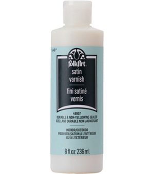 Varnish & Paint Thinners |   Varnish Satin Finish 8oz Art Supplies & Painting Varnish & Paint Thinners