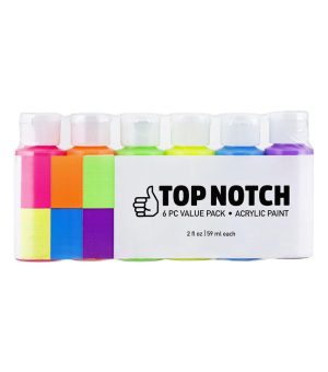 Acrylic Paint |   2oz Neon Acrylic Paint Value Pack 6ct Acrylic Paint Acrylic Paint