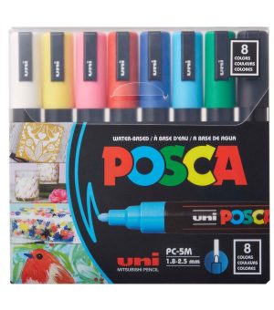 Paint Markers |   Coloring 8 pk Medium Paint Markers Art Supplies & Painting Paint Markers